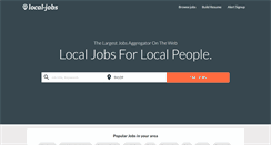 Desktop Screenshot of local-jobs.org