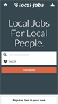 Mobile Screenshot of local-jobs.org