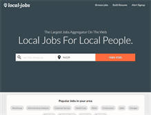 Tablet Screenshot of local-jobs.org